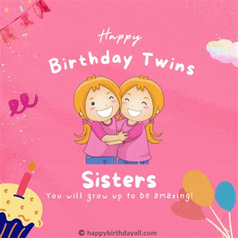 Descobrir 59 Imagem Happy Birthday Twins Br Thptnganamst Edu Vn
