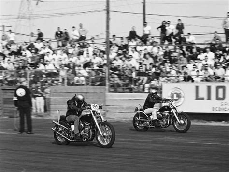 Motorcycle Racing Lions Drag Strip 1964 Motorcycle Racing Lions