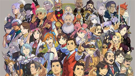 New Ace Attorney 20th Anniversary Image Gathers Many Characters