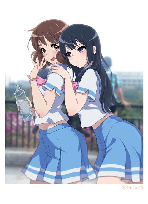 Oumae Kumiko And Kousaka Reina Hibike Euphonium Anime Lesbians