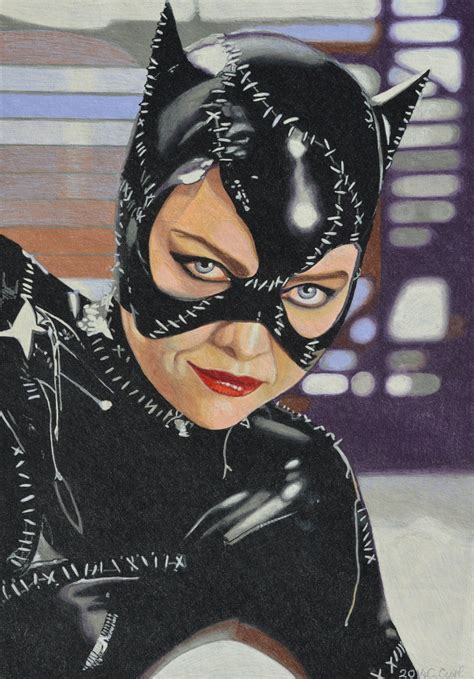 Catwoman Batman Returns Medium Hobbytex 50 X 70 Cm Painted By