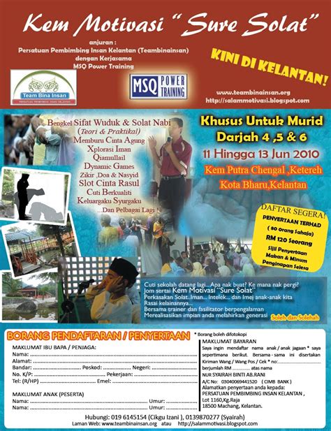 11, 12 dan 13 oktober 2002. One Minute For Yourself: Kem Motivasi "Sure Solat " Kini ...