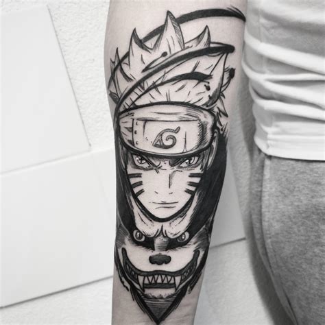 Custom Naruto Tattoo I Did For A Friend If You See A Copy Message Me