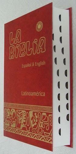 Biblia Bilingue Inglesespañol Bilingual Bible Englishspanish Uñeros
