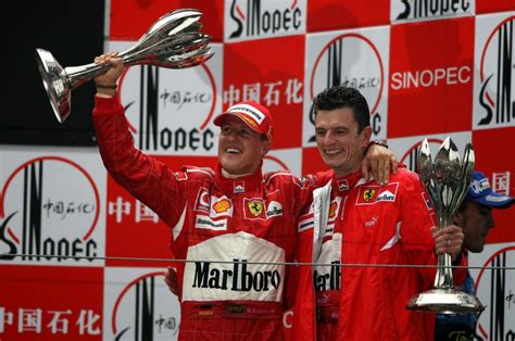 Michael Schumachers Last Winning F1 Celebration