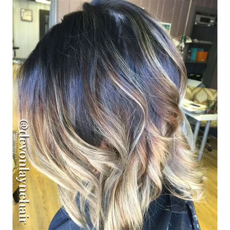 20 Black Roots Ombre Hair Fashion Style