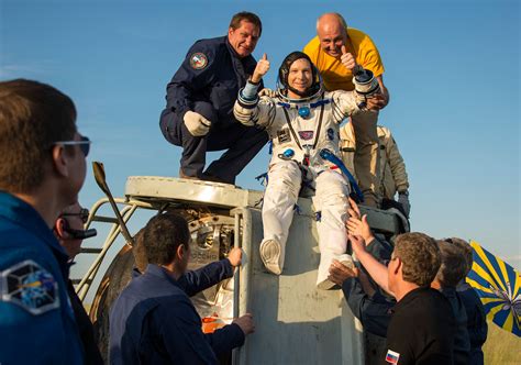 Happy Landings Astronauts Return To Earth From Space Station Time