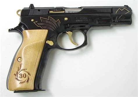 Cz 75b 9mm Luger Caliber Pistol Xz S Limited Edition 30th Anniversary