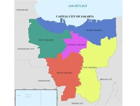 Daftar Kota Dan Kabupaten Di Provinsi DKI Jakarta Daerah Kita Sajian Artikel Ringan Dan