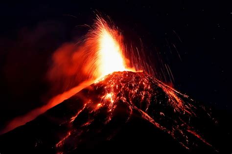 Guatemala Fuego Volcano Eruption Thousands Evacuated As Volcano Of