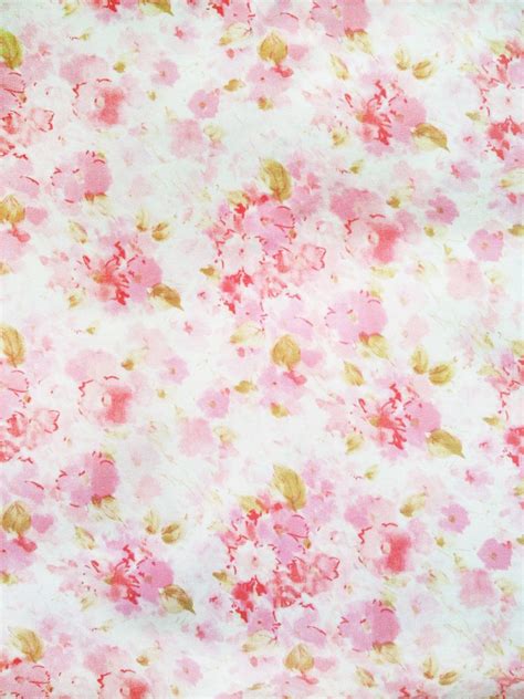 Mixed Light And Bright Pink Pastel Bold Romantic Floral Print Vintage