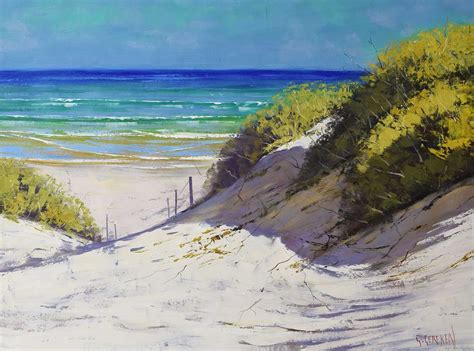 Large Beach Sand Dunes Oil Painting Artfinder