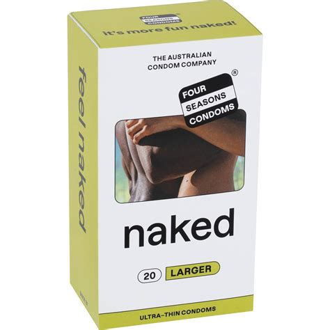Four Seasons Naked Larger Condoms Pack Woolworths