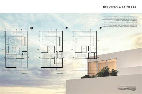 An Architectural Drawing Shows The Different Sections Of A House And