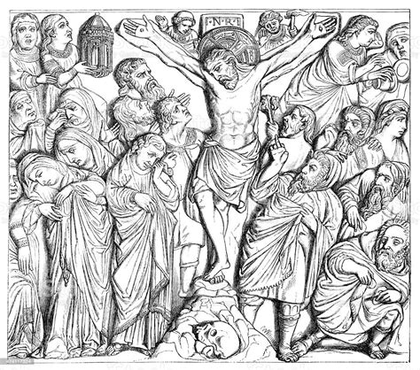 Crucifixion Of Jesus Illustration Stock Illustration Download Image