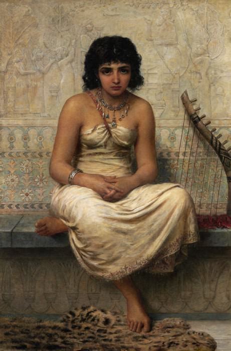 Ассирийская пленница картина Эдвин Лонгсден Лонг