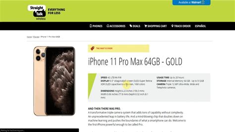 Apple Iphone 11 Pro Max Straight Talk Youtube