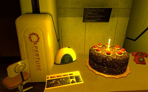 Portal Cake Wallpaper By Pepperfox23 On Deviantart