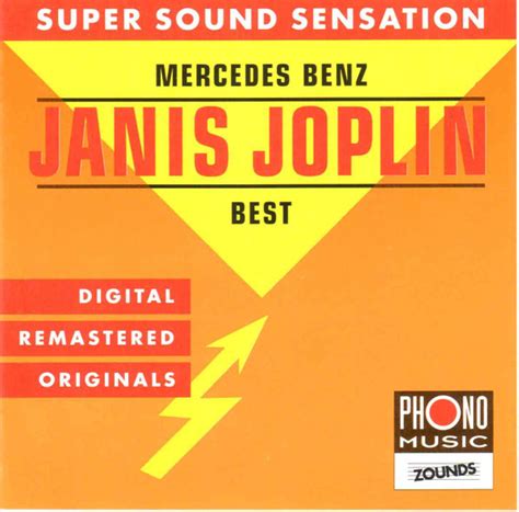 Janis Joplin Mercedes Benz Best 1995 CD Discogs