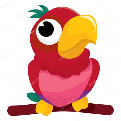 Cute Cartoon Parrot Stock Vector Image By ©totallyjamie 73544111