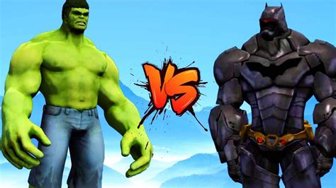 Batman Vs Hulk Youtube