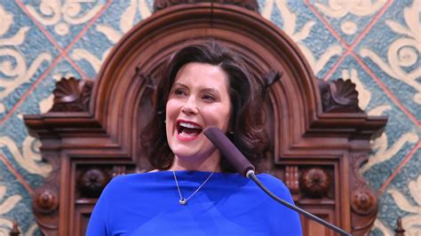 gretchen whitmer internet dress hecklers story ‘way out of line