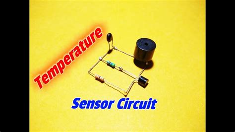 The lm 35 temperature sensor is mounted as the same way as the other temperature sensors are mounted means in a pcb board or any other way and its temperature will be within the range of 0.01 c0 as. How To Make Simple Temperature Sensor Circuit.Simple Heat ...