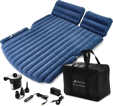 Rikkitikki Suv Air Mattress Inflatable Car Mattress With Pump And Suitcase Car Mattress Suv