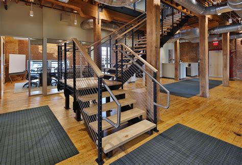 Commercial Stair Railing For Duke University Keuka Studios