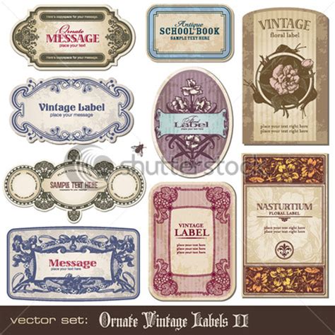 Vintage Labels Art Vector Graphic Vectors Graphic Art Designs In