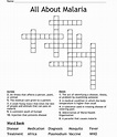 All About Malaria Crossword - WordMint