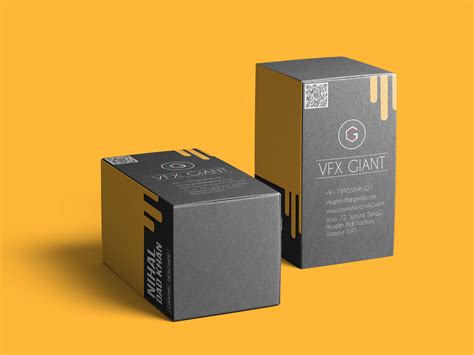 vfx box packaging mockup psd mockup  mockup