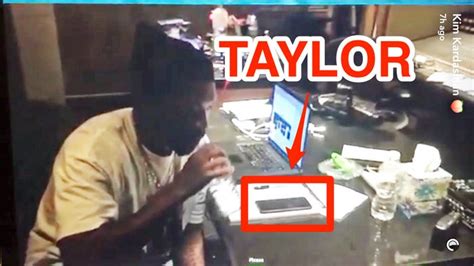 Kanye Taylor Swift Tape Leaks From Kim Kardashian