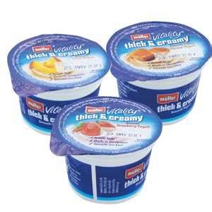 Fife Creamery MULLER VITALITY THICK CREAMY ASSORTED 12X110G