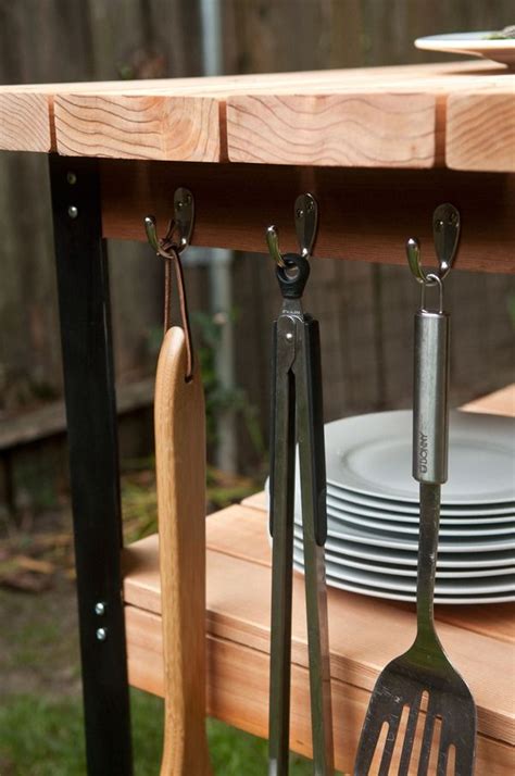 Constructed of sturdy resin to withstand weather and last for years to come. How to: Make a DIY Rolling Grill Cart and BBQ Prep Station ...