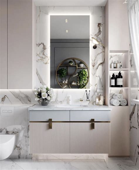 Contemporary Luxury Bathroom Bathroom Interior Design Modern Washroom