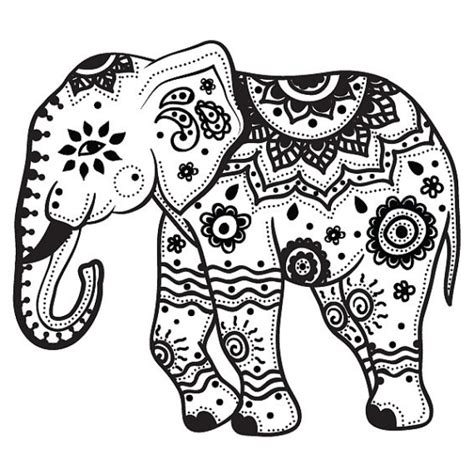 13 Unique De Coloriage Mandala Elephant Photos Coloriage