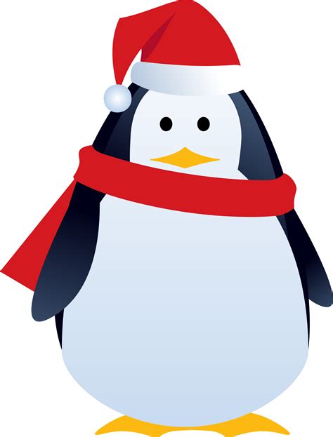Clipart Christmas Penguin