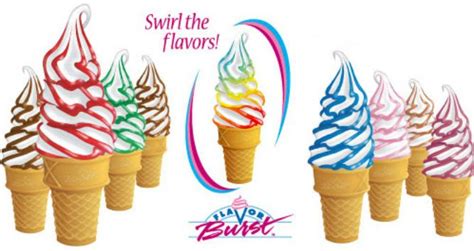 Flavor Burst East Bay Pizza Traverse City Michigan Soft Serve Ice Cream Ice Cream Menu