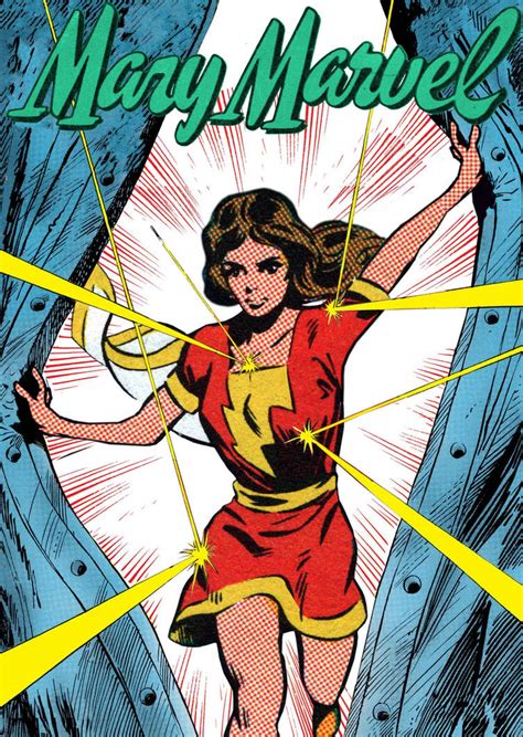 mary marvel cover 1 by sbower42 on deviantart