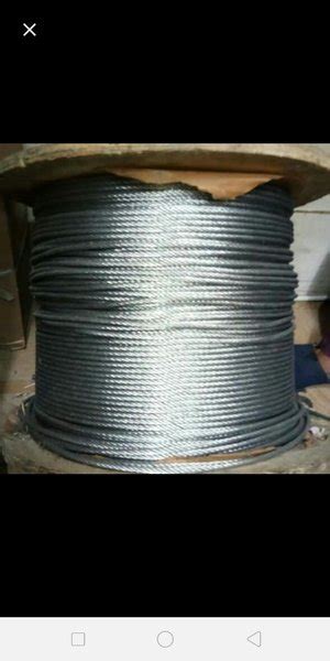 Jual Tali Kawat Kabel Sling Sling Wire 4mm Galvanis Di Lapak Jj