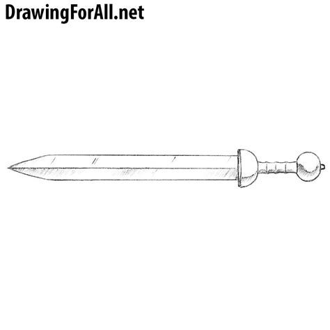 How To Draw A Gladius