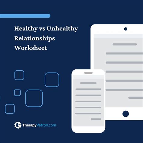 Healthy Vs Unhealthy Relationships Worksheet Editable Fillable