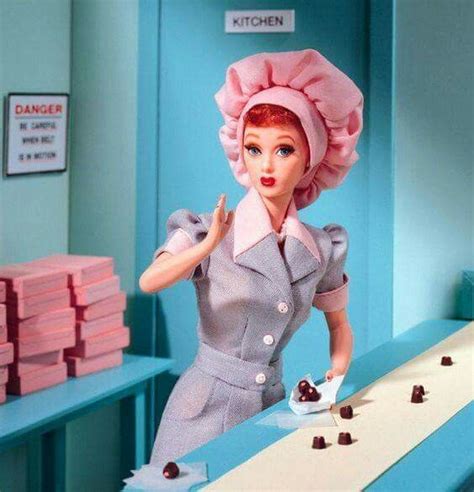 lucille ball at the candy factory celebrity barbie dolls barbie blog i m a barbie girl