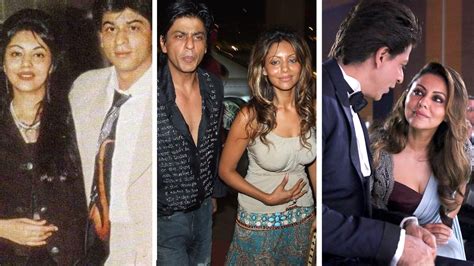 Shah Rukh Khan Gauri Khans Love Story In Pictures VOGUE India