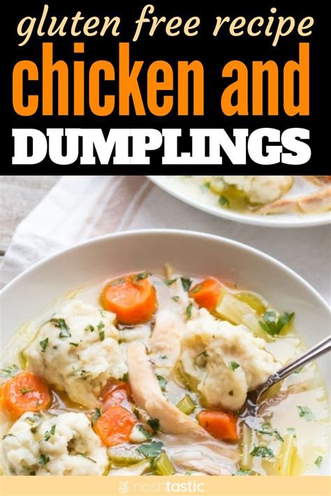 Chicken and dumplings is a home comfort food. It's so easy to make my gluten free chicken and dumplings ...