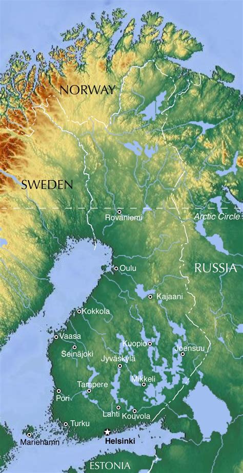 Map Of Finland And Russia Get Latest Map Update