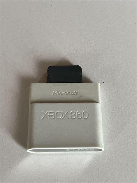 Genuine Official Microsoft Xbox 360 512mb Memory Card Unit Retro Unit