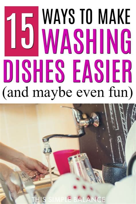 15 ways to make washing dishes easier and maybe even fun washing dishes safety rules for