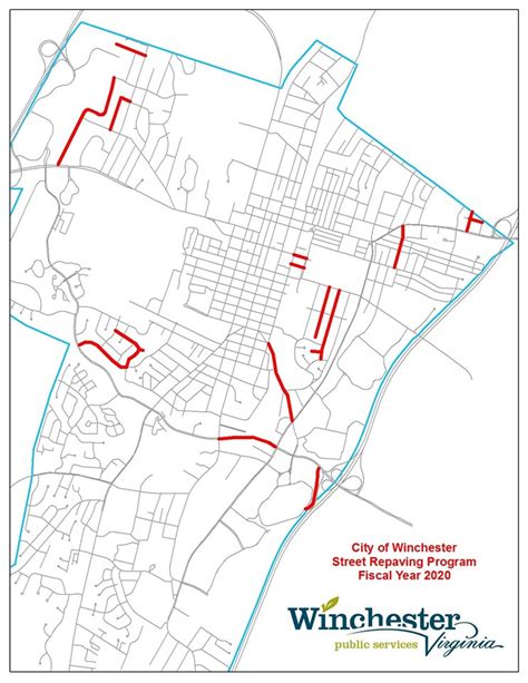 Street Repaving To Begin On Monday City Of Winchester